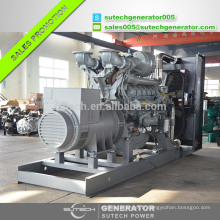 Générateur diesel à CA du type trois 50HZ 1360kw / 1700kva actionné par le moteur BRITANNIQUE 4012-46TAG3A,